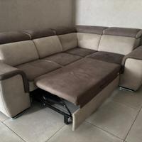 divano come nuovo in alcantara