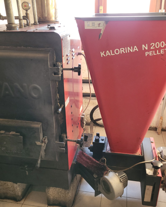 Tatano Kalorina caldaia legna sansa nocciolino pel