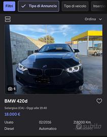 BMW 420 d gran coupe