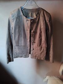 giacchetta in pelle donna Zen tg xs