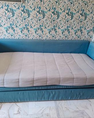 Struttura divano letto (singolo) incluso materasso