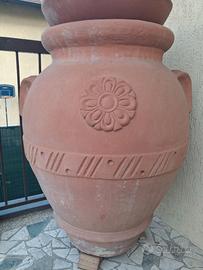 Orcio toscano anfora vaso giara in terracotta