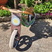 Bici senza pedali - legno, sella regolabile