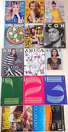 14 riviste Grazia - Amica - Icon - altro (4.5 kg)