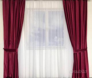 Tenda completa artigianale fatta dal tappezziere 