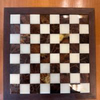 Scacchiera in marmo Chiellini