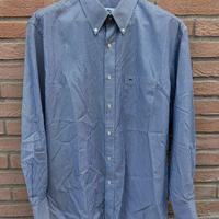 Camicia Estiva Lacoste a Righe Blu Taglia45