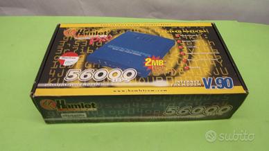 Modem esterno seriale 56k, usato, perfettamente fu