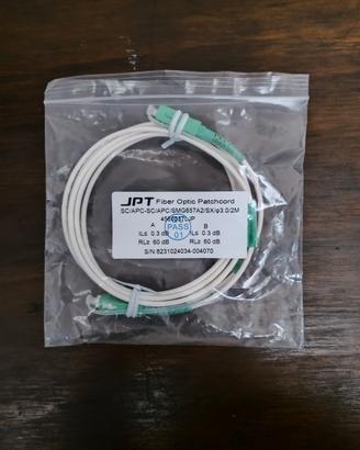 Cavo fibra ottica 2 metri