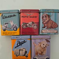 5 latte caramelle leone collezione