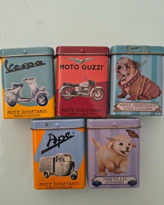 5 latte caramelle leone collezione