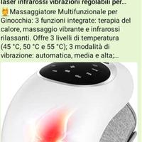 Massaggiatore ginocchia riscaldante