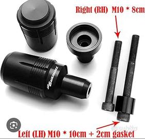 tamponi(slider) per yamaka tracer9 gt  e mt09 dal 