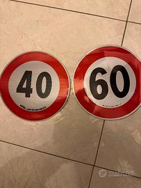 Contrassegno limite velocità