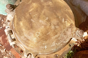 N.2 oblò da nave in ottone