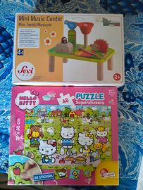 giochi bambini - puzzle e Mini music center