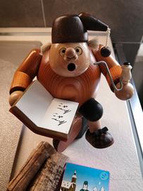 "Räuchermann"  Artigianato tedesco da collezione 