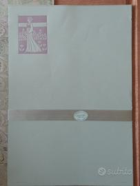 Set scrittoio carta da lettere con buste