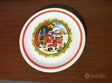 piatto decorativo natalizio