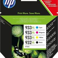 Cartuccia HP originale 932XL nero e 933XL C-Y-M