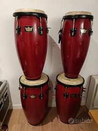 Set 4 Congas Crown Percussion by Remo