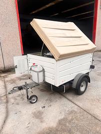 Rimorchio trasporto cani