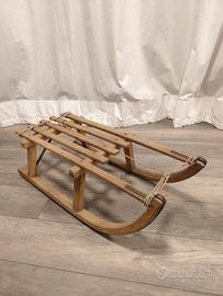 slitta per bambini Vintage anni 70