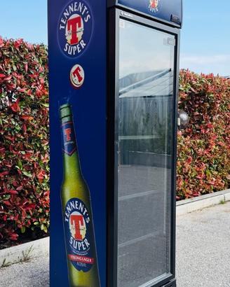 Frigo vetrina TENNENT’S colonna Led bibite bar cas