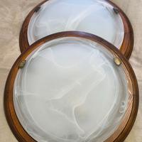 Coppia plafoniere da soffitto o parete