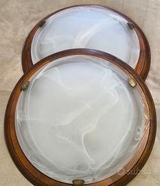 Coppia plafoniere da soffitto o parete