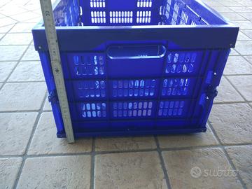 Cassette di plastica pieghevoli