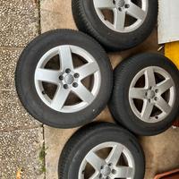Vendocerchi in lega per audi a3 con gomme e dadi