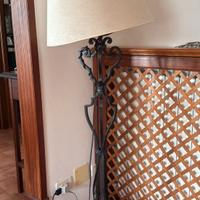 Lampada in ferro battuto