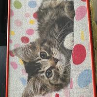 Quadro puzzle gatto