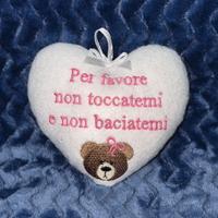 Cuore personalizzato artigianale 