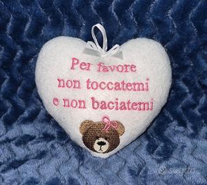Cuore personalizzato artigianale 