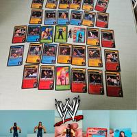 WWE (WWF) 2001 - 31 Carte World Wrestling + figure