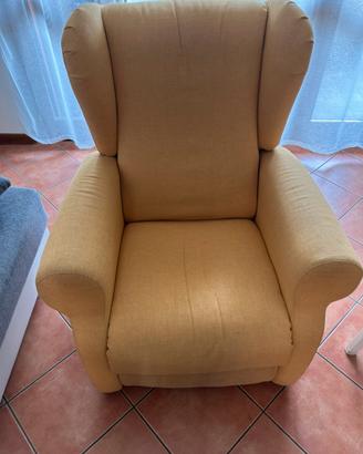 Poltrona reclinabile manuale