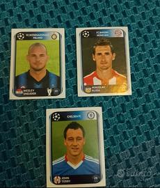 Figurine UCL Panini 10/11 Sneijder , Klose e Terry