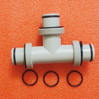 Raccordo tre vie a T piscina Intex pompa con OR