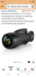 binocolo monocolore 