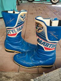 stivali moto vintage 