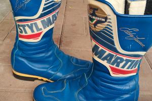 stivali moto vintage 