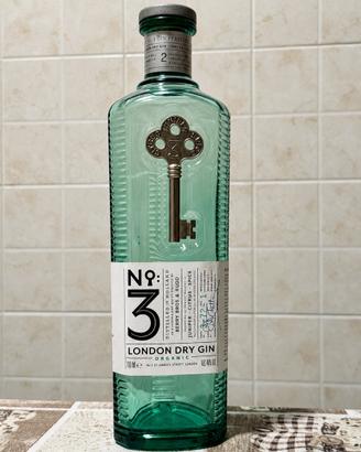Bottiglia Gin No.3 London Dry Gin 700 ml Vuota