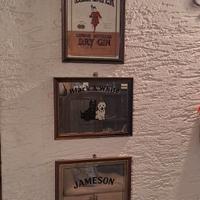 Specchi pubblicitari whisky/gin