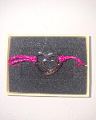 Braccialetto Thun in metallo e pelle