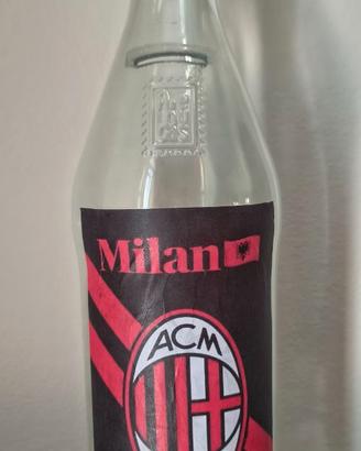 salvadanaio Milan bottiglia vetro portamonete