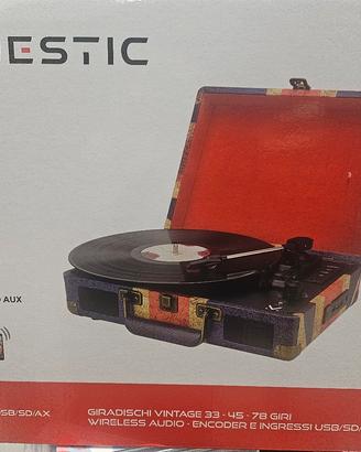 Giradischi vintage Majestic TT-138T USB/SD/AUX por