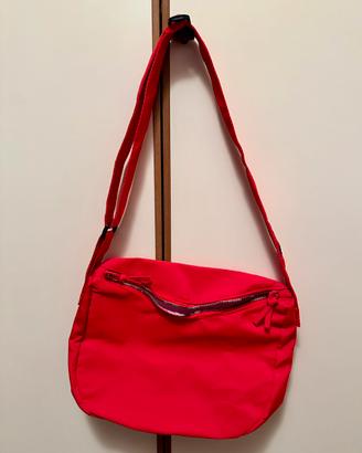 Borsa rossa nuova a tracolla