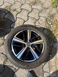 Cerchi lega da 17 originali vw caddy